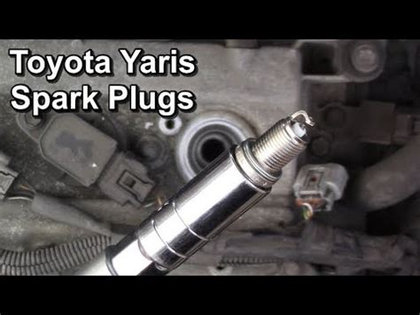 How to replace spark plugs. Spark Plug Change - Toyota Yaris - YouTube