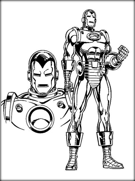 Cute iron man coloring pages. Iron Man Coloring Pages : Kids always like to color marvel ...