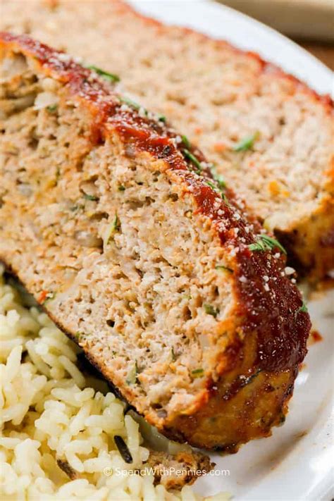 Mix all ingredients in a bowl and then put into a baking dish and bake at 375f degrees for about 50 minutes or until done. Easy Turkey Meatloaf Moist Spend With Pennies