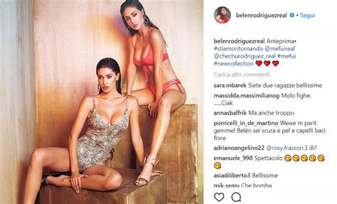 La bella spagnola si mostra al naturale, senza trucco e senza filtri con tutte le sue morbide curve e persino un po' di cellulite. Belen Rodriguez e Cecilia in costume: la FOTO su Instagram ...