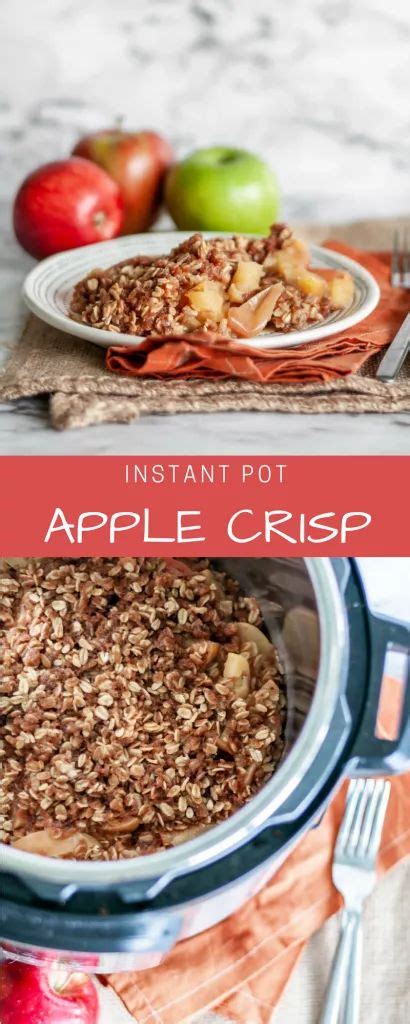 Instant pot apple crisp is a delicious, easy to make instant pot dessert recipe. Instant Pot Apple Crisp | Recipe | Instant pot recipes ...