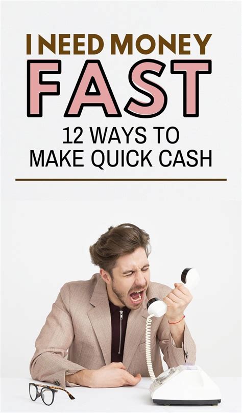 So watch below to see russell's big secret on how to start making money in your desired market i like going high to low because i like to make my money back faster, but i have seen people do the we need to get you excited and passionate about something. I Need Money Now: Here's 16 Ways to Make Fast Cash (No ...