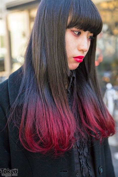 25 best auburn hair color shades of 2021 are here. Black & Red Dip Dye Hair | Dip dye black hair