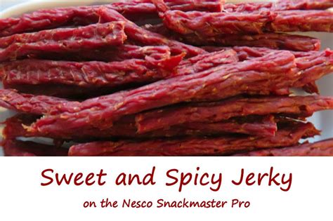 With ground jerky, you add your mix of seasonings and cure directly to the meat, then blend it before shaping. Sweet and spicy ground beef jerky recipe - fccmansfield.org