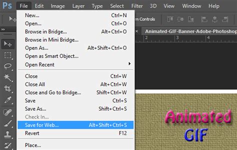 How Create Animated GIF Banner using Adobe Photoshop CS6 ...