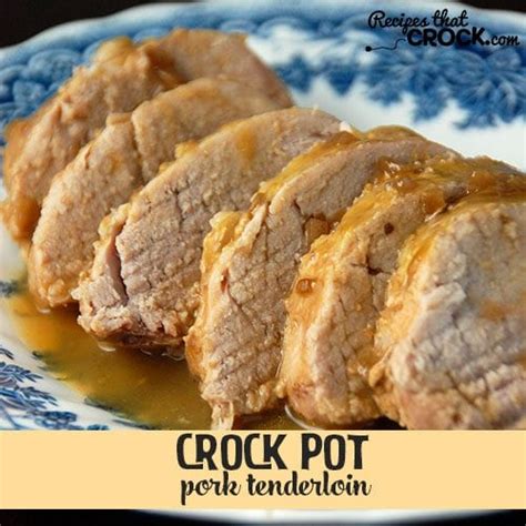 The texture of the stew was really good. Best Ever Crock Pot Pork Tenderloin Receipes : Crock Pot ...