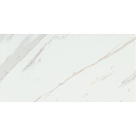 Calacatta gold marble tile is a treat for the eyes. MSI Calacatta 12 in. x 24 in. Glazed Porcelain Floor and Wall Tile (16 sq. ft. / case)-NCAL1224 ...