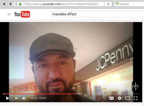 This is proof of the mandela effect. Guy in the shopping mall next to JC Penny. | Mandela ...