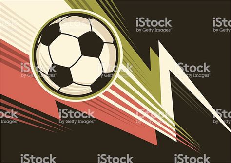 Modèle de vector affiche football league source de fichiers : Soccer ball poster with abstraction. Vector illustration ...