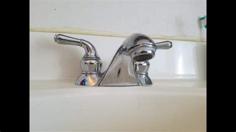 This guide reviews the different steps in replacing bathroom faucets and drains, which can be relatively quick and straightforward tasks with the proper tools and preparation. Fix Leaky Moen Bathroom Faucet - Double Handle - Replacing ...