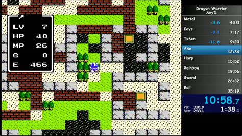 The dragon quest/warrior series are stories of a bloodline of hero's out to save the world from some evil force/entity. Dragon Warrior RTA (NES) - 34:09 - YouTube