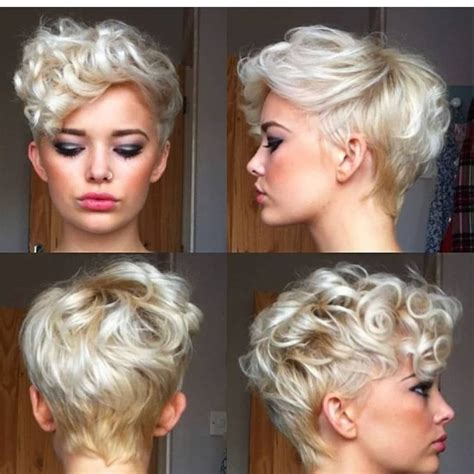 360 wave hair needs to be cut to a length of 1 or 1/2 inches. A Pixie 360 on @lifewithsarahmorrow | Short hair styles ...