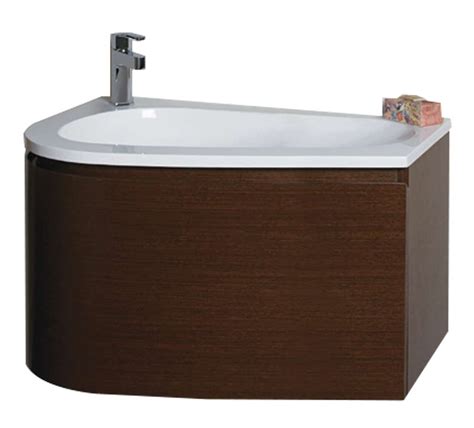 Each vanity is created from a vintage piece. Phoenix Flow 800mm Wenge Vanity Unit With Mineral Cast ...