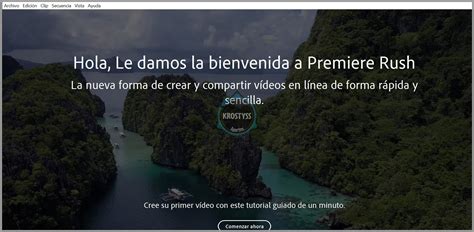 Es divertida, intuitiva y tan rápida como las redes sociales, por lo que constituye la forma. Adobe Premiere Rush CC 2020 v1.5.1.533 ML/ES[Pre ...