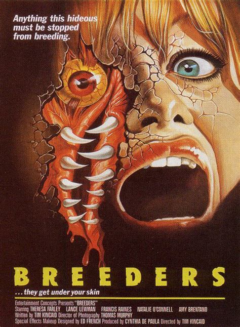 Often there may be considerable overlap particularly between horror and other genres (including action, thriller, and science fiction films). Breeders (1986) - Black Horror Movies
