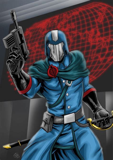 Joe he assumes command of the remnants of cobra on mars. Cobra Commander | Cobra commander art, Cobra commander, Gi ...