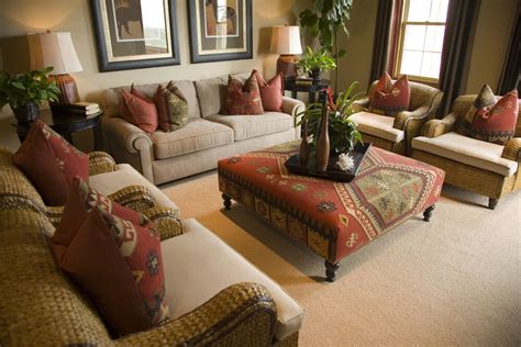 Living rooms without coffee tables images : 47 Beautiful Living Rooms with Ottoman Coffee Tables