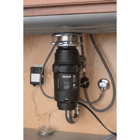 The first step is to disconnect the electrical connection so that you may not get an electrical shock while unjamming it. Moen GXP50C Stainless Steel GX Pro 1/2 HP Continuous ...