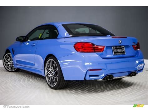 Yas marina blue metallic with black full merino leather. 2017 Yas Marina Blue Metallic BMW M4 Convertible #117754421 Photo #3 | GTCarLot.com - Car Color ...