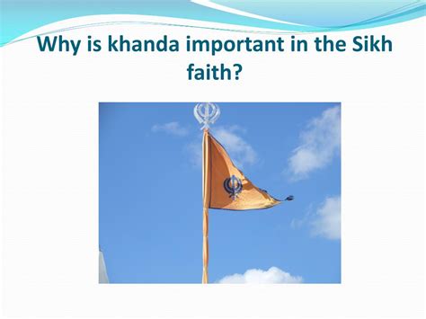 Meaning of sikhism with illustrations and photos. PPT - Why is khanda important in the Sikh faith ...