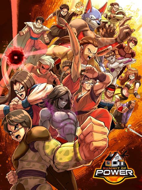 The dragon ball super art also suggested that it had a movie called dragon ball: Summit of Power poster that depicts all the participants ...