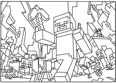 Download Minecraft Coloring Pages | Omalovánky a Minecraft