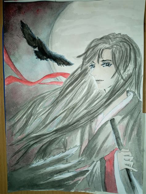 The yiling patriarch, wei ying. Wei wu xian (happy halloween) - ภาพวาด