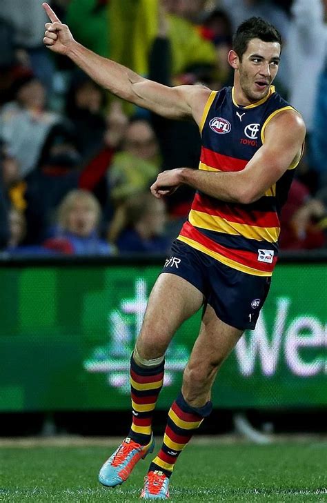 Taylors last appearance was on september 22, 2011. Crows star Taylor Walker celebrates his second goal to ...