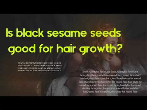 Black sesame seeds are a rich source of healthy fat and fiber. Is black sesame seeds good for hair growth? How can I use ...