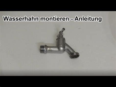 Maybe you would like to learn more about one of these? Wasserhahn an der Wand montieren / austauschen ...