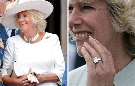 The diamond and ruby engagement ring was described prominently in news reports in the day following the engagement, but when grace returned to hollywood to begin filming high society, another ring suddenly appeared on her finger instead.press shots from the set on the first days of filming in january 1956 show her wearing an enormous diamond ring while in costume for her role as tracy lord. The Most Spectacular Royal Engagement Rings, from Princess Diana to Grace Kelly | Royal ...