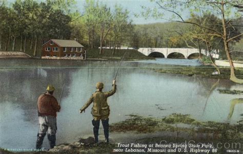 Rent a whole home for your next weekend or holiday. Trout Fishing at Bennett Spring State Park Lebanon, MO