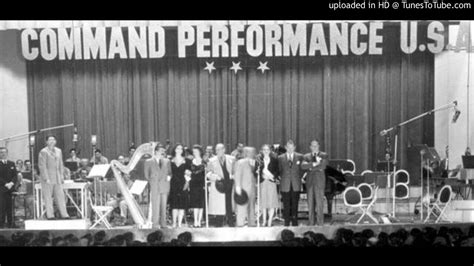 We did not find results for: Command Performance - Thanksgiving - 1944 - All-Star Armed ...