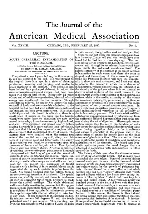 Is there an antiinflammatory for bronchial catarrh? ACUTE CATARRHAL INFLAMMATION OF THE STOMACH. | JAMA | JAMA ...