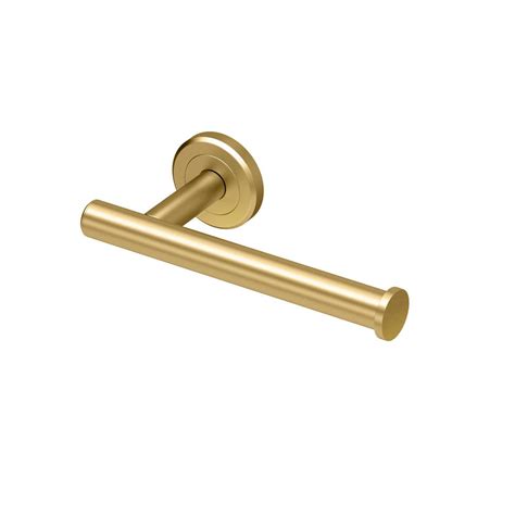 Designed by philippe starck, this axor toilet paper holder is made of coated solid brass just like the patricia urquiola model, but this elegant fixture supports two rolls. Gatco Latitude II Single Post Toilet Paper Holder in ...