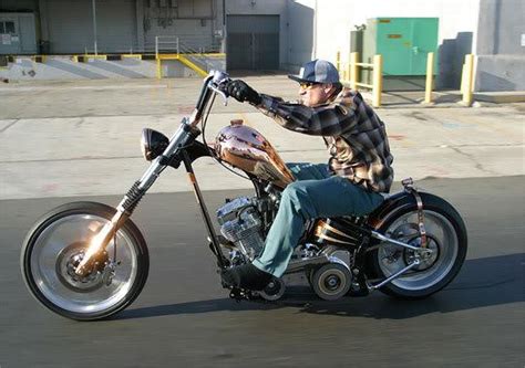 As you can see from the pics, he did a fantastic job on what is normally a difficult build. 50's Copper Hardtail built by West Coast Choppers - WCC of ...