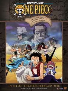 The desert princess and the pirates is the eighth movie in the anime and manga series, one piece. One Piece Movie 8 -The Desert Princess and the Pirates ...