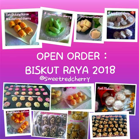 Share this page with friends to help more people learn about it. Sweet red cherry: BISKUT RAYA 2018 @SWEETREDCHERRY