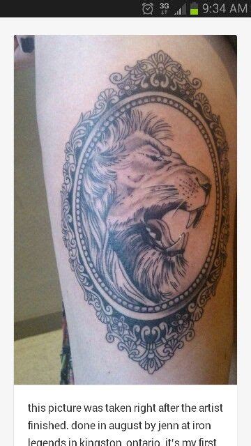 See more ideas about lion tattoo, lion art, lion. Lionheart.... | Mirror tattoos, Framed tattoo, Tattoos