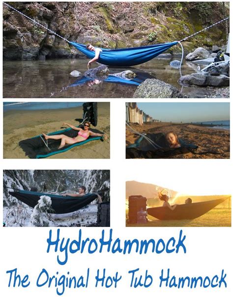 This hammock makes for a hot tub on the go. Hydro Hammock Review in 2020 | Hydro, Camping supplies, Hammock