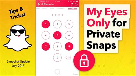 Both types of stories will stay up for 24 hours before being automatically deleted and all of them are essentially customizable. How to Use Snapchat My Eyes Only - Keep Snaps Private ...