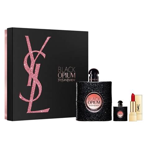 Check spelling or type a new query. YSL BLACK OPIUM EDP 3PCS GIFT SET WOMEN (90ml+7.5ml ...