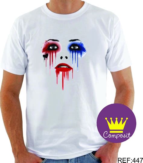 Jun 22, 2021 · foto: Camiseta Camisa Arlequina Coringa Esquadrão Suicida Filmes ...