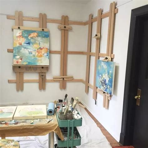 After struggling and damaging too much of our inventory, we came up with a. 50+ Art Studio Inspirations | Art studio at home, Home art ...