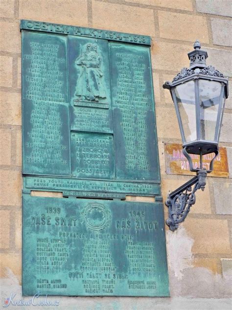 Obdivuhodná pomocná expedice úspěšná až naporřbrí vzducholodě o vysledku 1. Foto: Pamětní deska Obětem 1. a 2. světové války- Náměšť ...