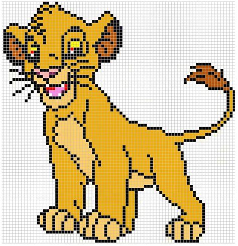 Disney simba cross stitch disney cross stitch patterns pony. Simba pattern by Santian69 on DeviantArt | Punto de cruz ...