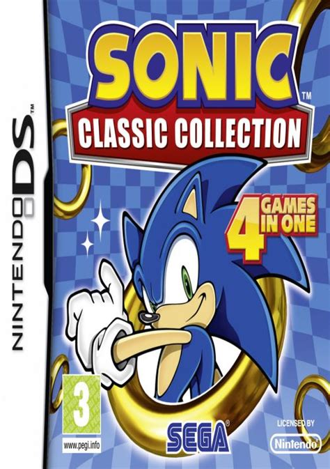 Nintendo ds was released in 2004, it is a handheld game machine with 2 screens. Sonic Classic Collection (EU) ROM Free Download for NDS ...