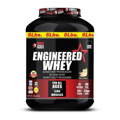 Tara Fitness Products Engineered Whey - 5lbs | Supplements ...