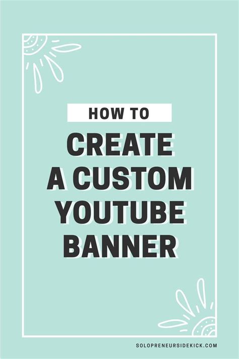 How to make a custom youtube banner. How to Create a Custom YouTube Banner | Youtube banners ...