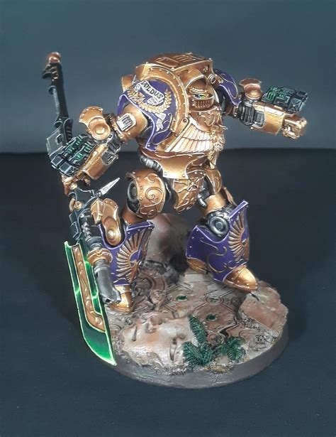 I never played the game. Contemptor Achillus Dreadnought : Warhammer40k